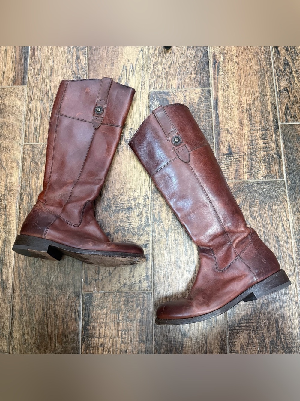 FRYE Women’s Redwood Melissa Button 2 Boots Sz 8B